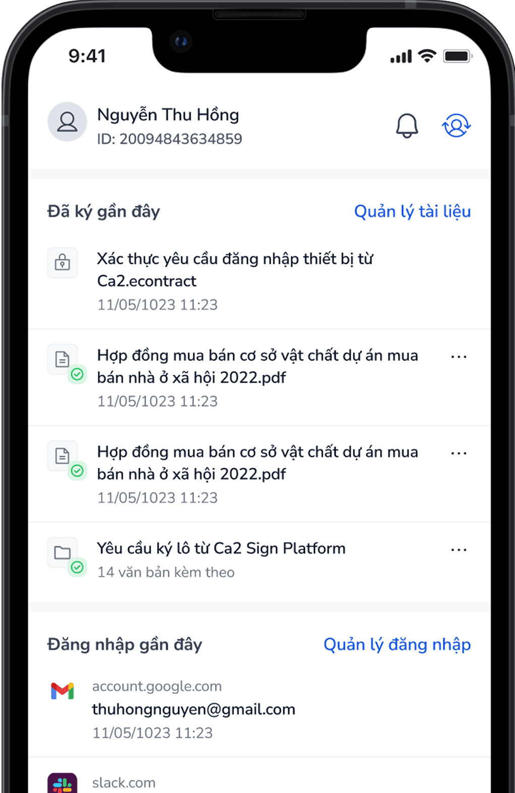 Khám phá tính năng