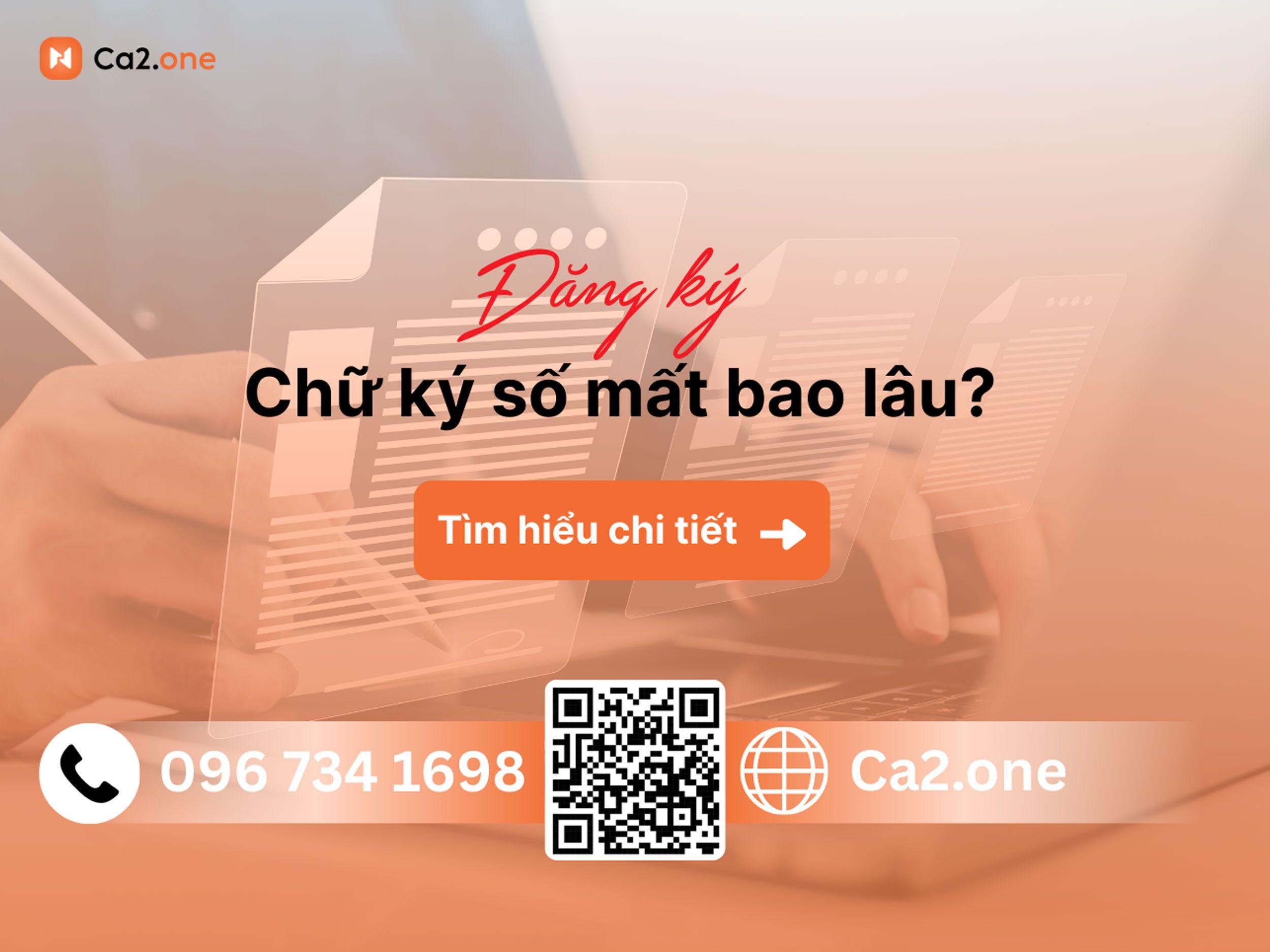 Đăng ký chữ ký số mất bao lâu?