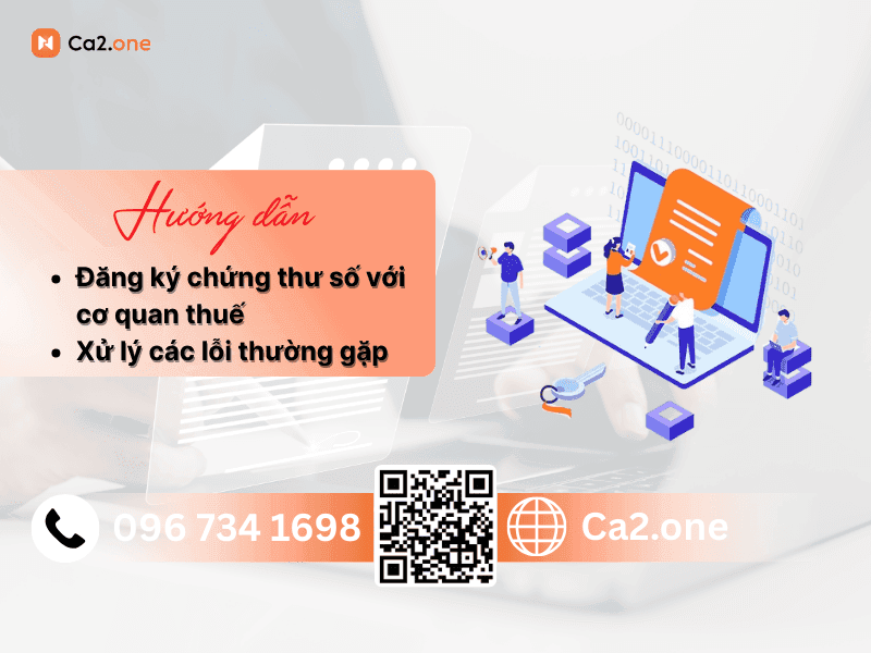 Đăng ký chứng thư số với cơ quan thuế như thế nào?
