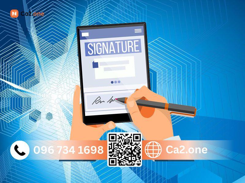 Thủ tục đăng ký chữ ký điện tử cá nhân mới nhất