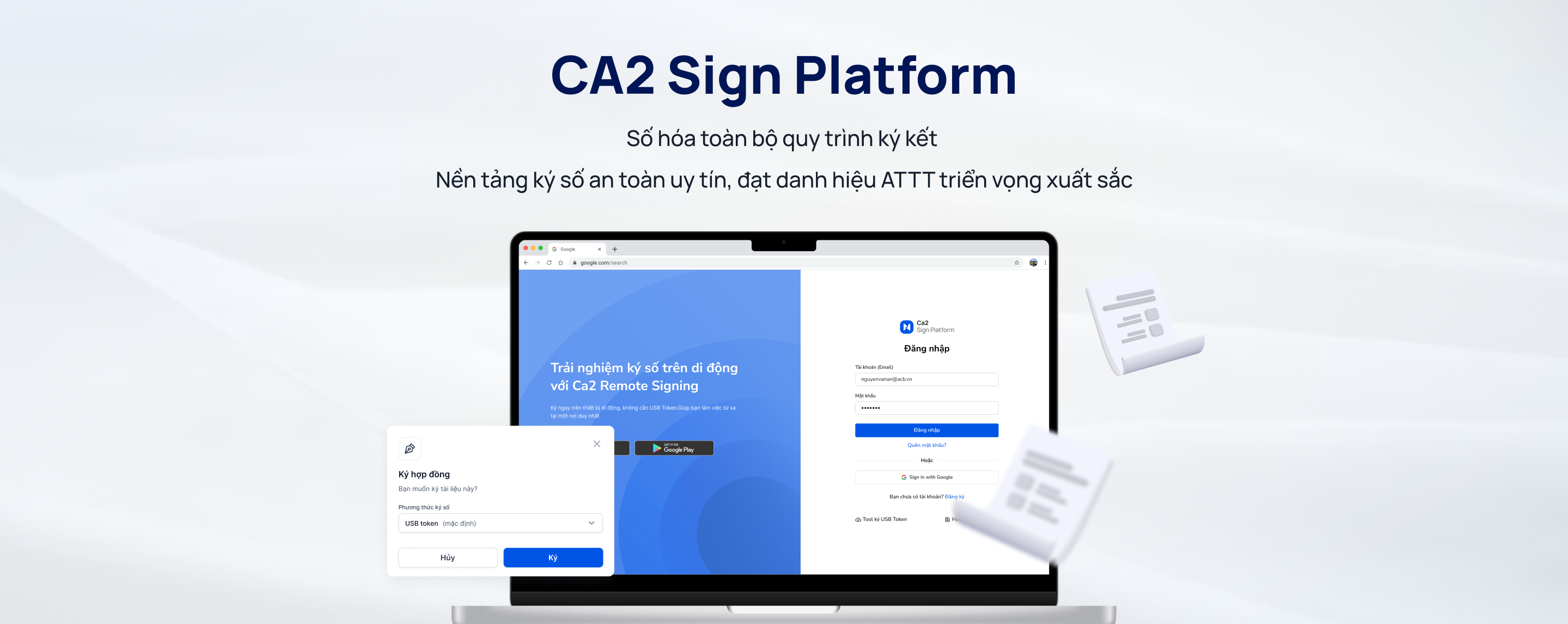 Ca2 Sign Platform Banner